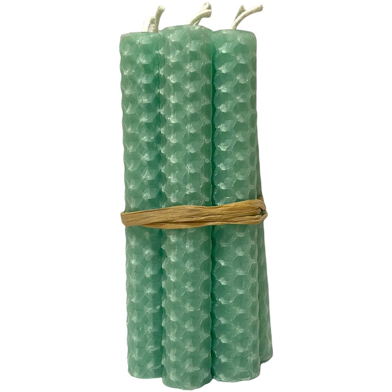 Green (Mint) - Beeswax Spell Candles